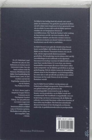 De Bijbel literair - achterkant