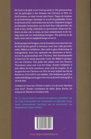 Lichaam en Geest van Christus - achterkant