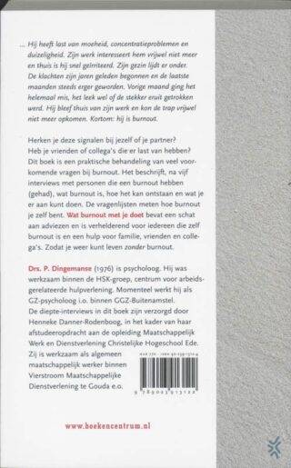 Wat burnout met je doet - achterkant