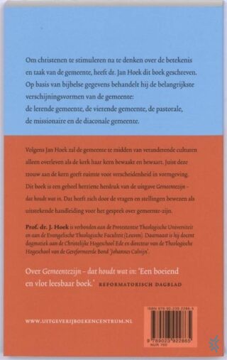 Geroepen in een nieuwe eeuw - achterkant