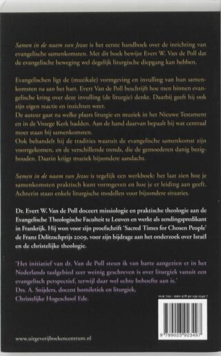 Samen in de naam van Jezus - achterkant