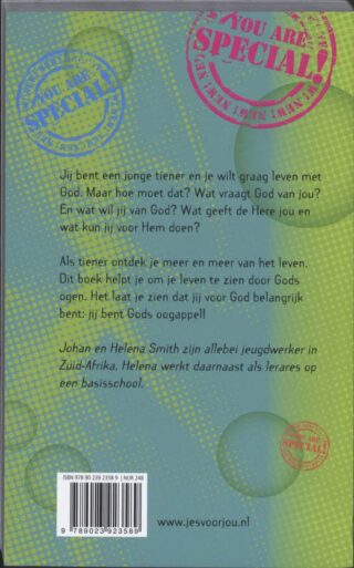 Jij bent Gods oogappel - achterkant