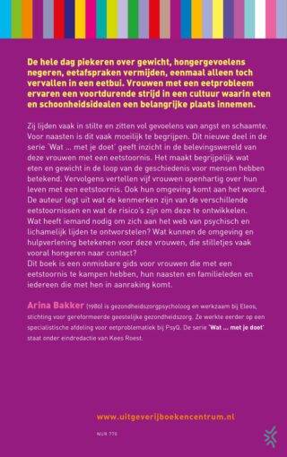 Wat een eetstoornis met je doet - achterkant
