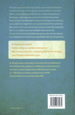 Dogmatiek voor iedereen - achterkant