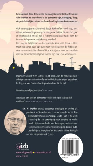 Tegendraads en bij de tijd - achterkant