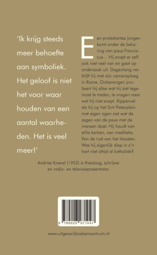 Het geheim van de paus - achterkant