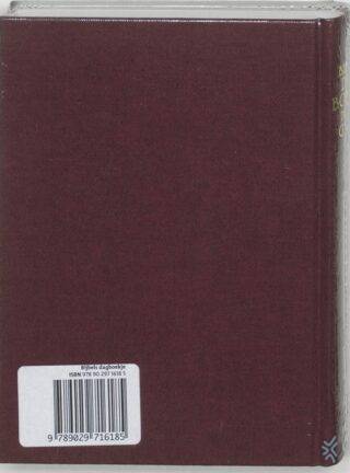 Bijbels dagboekje - achterkant