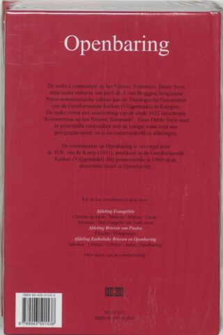 Openbaring - achterkant