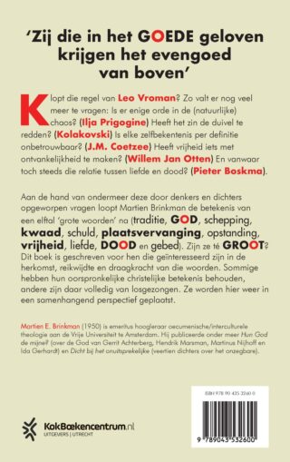 Grote woorden - achterkant