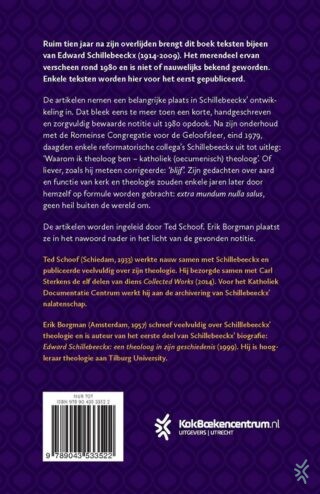 Geen heil buiten de wereld om - achterkant