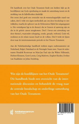 Theologie van het Oude Testament - achterkant