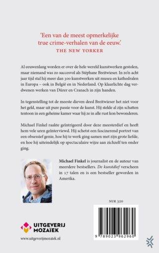 De kunstdief - achterkant