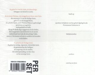 Belijdeniskaart 304 - achterkant