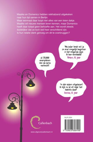 Maaike en Domenico deel 8 Blijf bij mij (nieuw omslag) - achterkant