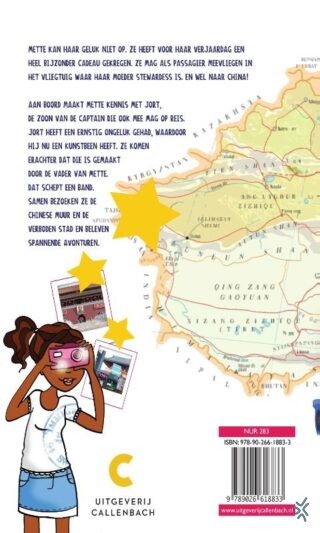 Mette goes China - achterkant