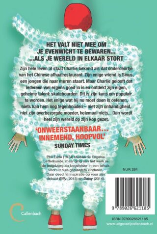 De jongen in bubbeltjesplastic - achterkant