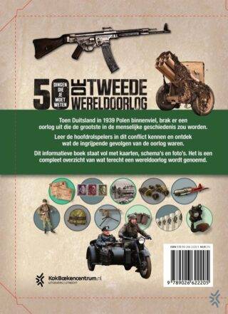 De Tweede Wereldoorlog - achterkant