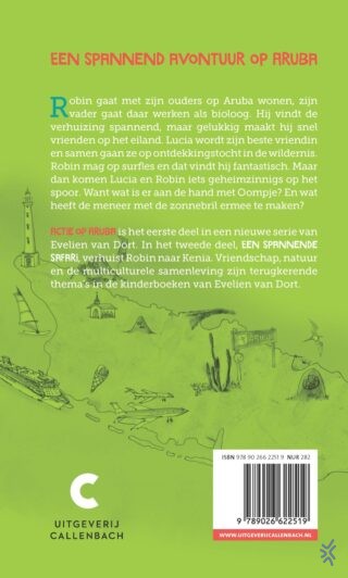 Actie op Aruba - achterkant