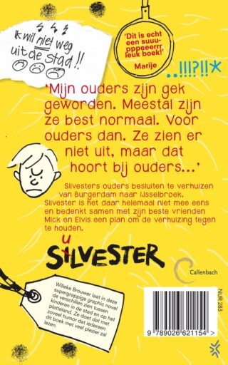 Silvester... en de bizarre verhuizing - achterkant