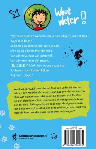 Wout Weter en de hond zonder naam - achterkant