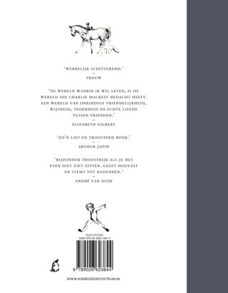 De jongen, de mol, de vos en het paard - achterkant