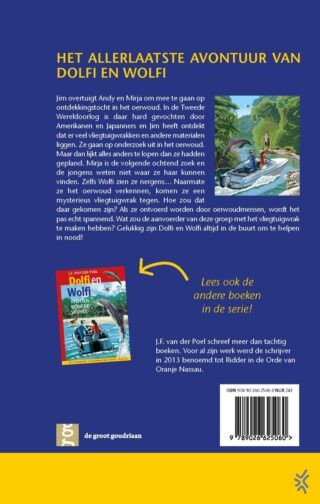 Dolfi en Wolfi en de oerwoudman - achterkant