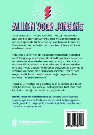 Alleen voor jongens - achterkant