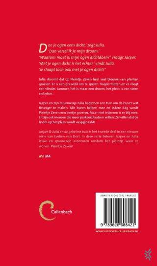 Jasper en Julia en de geheime tuin - achterkant