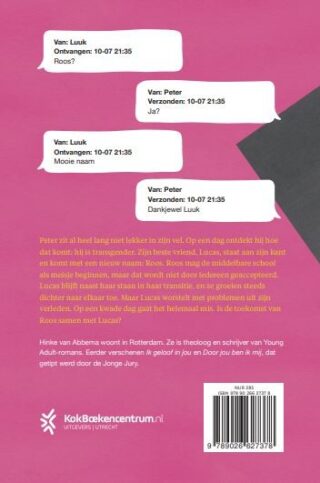 Mijn toekomst is Roos - achterkant