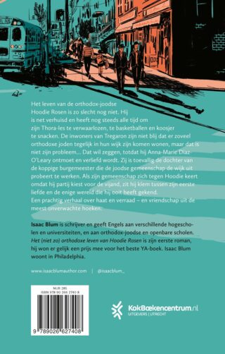 Het (niet zo) orthodoxe leven van Hoodie Rosen - achterkant