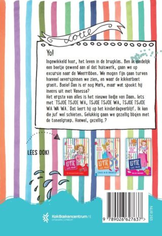 In vuur en vlam - achterkant