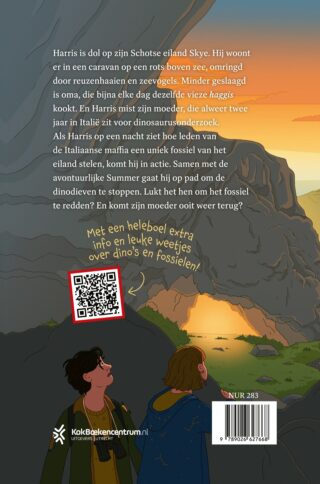 Harris en de dinomaffia - achterkant