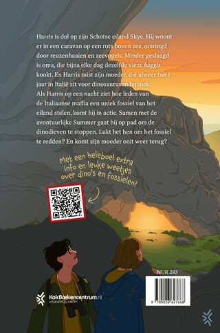 Harris en de dinomaffia - achterkant