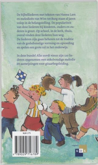 Alles wordt nieuw - achterkant