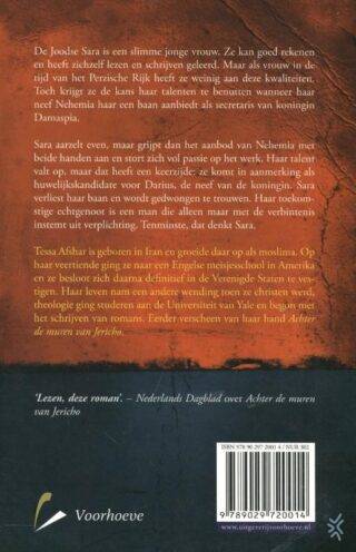 Schrijfster aan het Perzische hof - achterkant