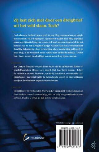 Moordblog - achterkant