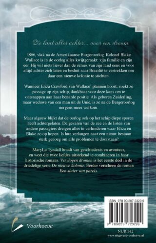 Vervlogen dromen - De nieuwe kolonie 1 - achterkant
