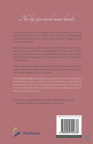 De gezelschapsdame van Willowgrove - achterkant