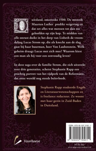 De bediende van de boekdrukker - achterkant