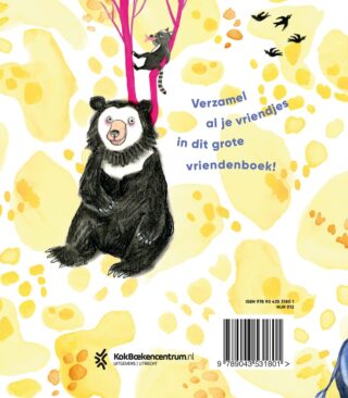 Mijn grote vriendenboek - achterkant