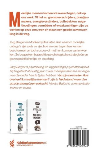 Hoe overleef ik moeilijke collega's? - achterkant