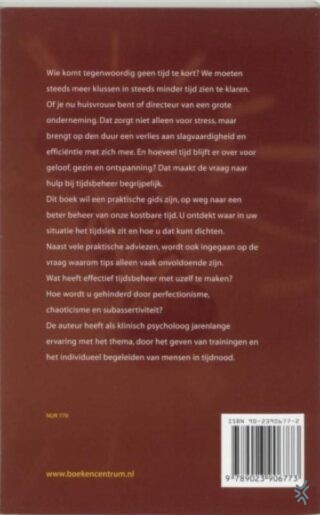 Tijd maken - achterkant