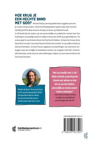 Een warme band met God - achterkant