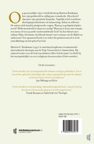 Hoe mijn God veranderde - achterkant