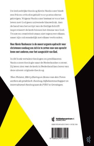 Improviseren in Gods drama - achterkant