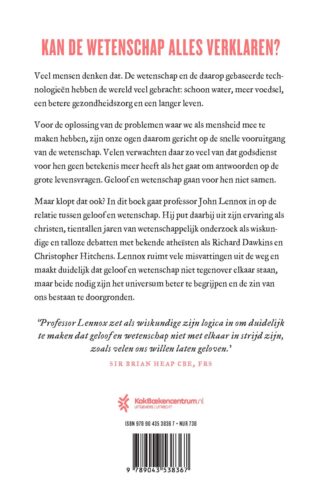 Kan de wetenschap alles verklaren? - achterkant