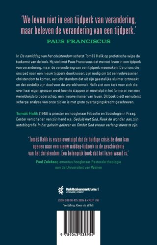 De namiddag van het christendom - achterkant