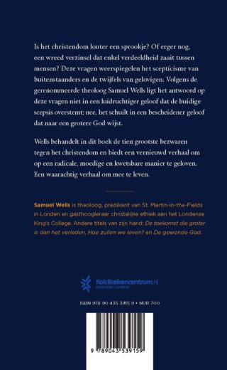 Kleiner geloof grotere God - achterkant