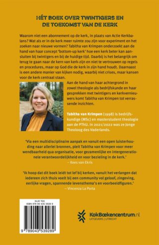 Bottom-up kerk - achterkant