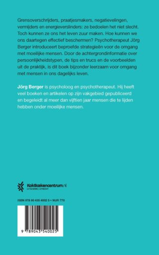 Hoe overleef ik moeilijke mensen? - achterkant